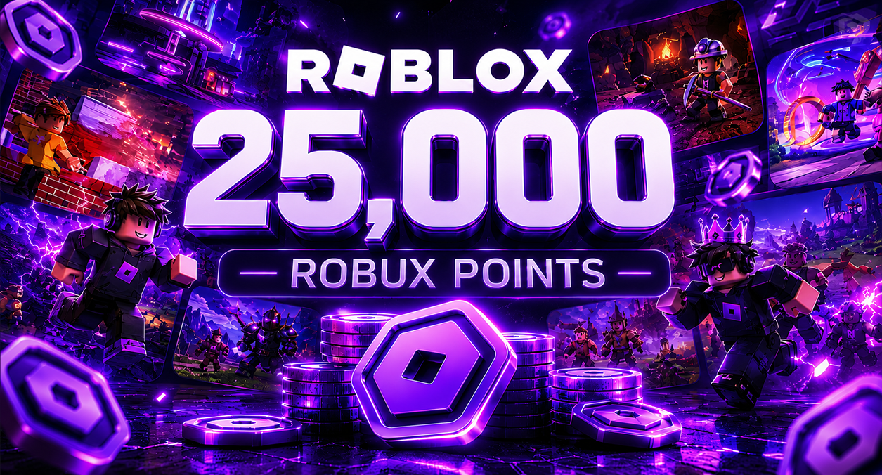 25,000 Robux